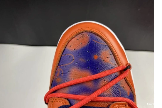 Nike  Low Perple White O-W Orange SB CT0856-801 x Dunk 0302